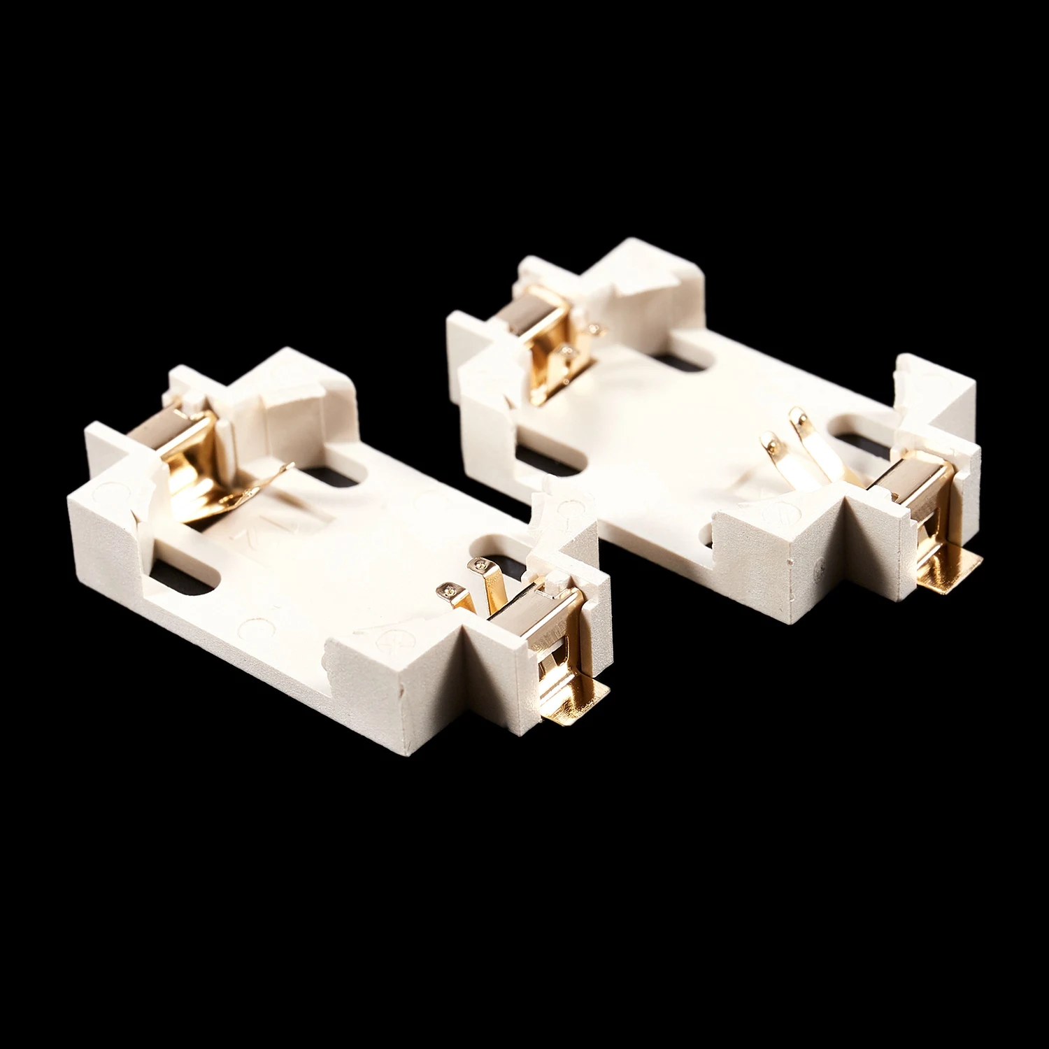 20pcs White Housing CR2032 SMD Cell Button Battery Holder Socket Case