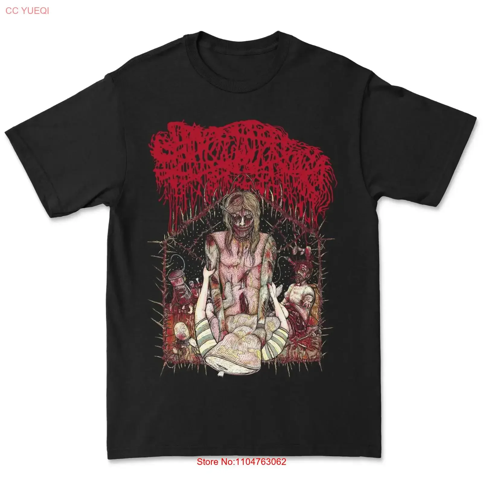 New Sanguisugabogg Band Tour T shirt S to 5XL NE320 vintage Washed Comfortable Stylish homme Unisex Stretched designer clothes