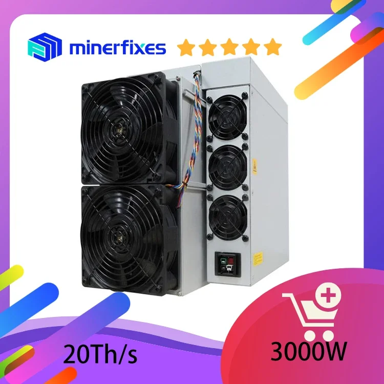 Bitmain Antminer KS5 20T/KS5 pro 21T 3000W Kaspa Miner Asic Mining Crypto Hardware Cryptocurrency KAS Coin Mining Machine(Augus)