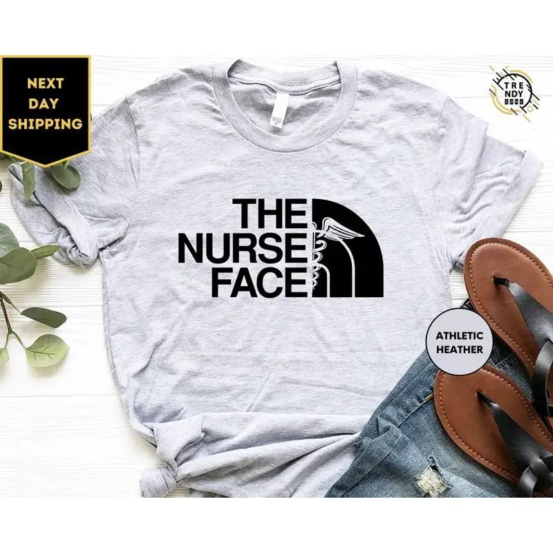 The Nurse Face T Sh… - image