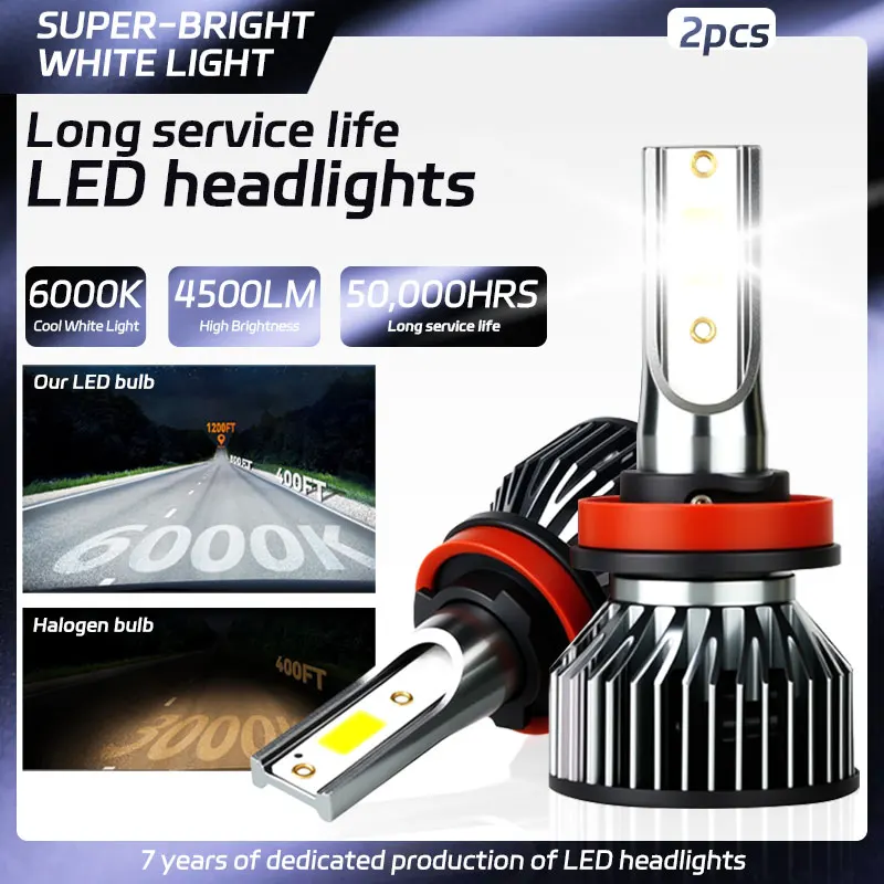 

2 шт. фара H1 H4 H7 H11 9005 9006 9012 Plug And Play Автоматические противотуманные фары Автомобильные светодиодные фары Противотуманные фары Авто лампы Автомобильные аксессуары