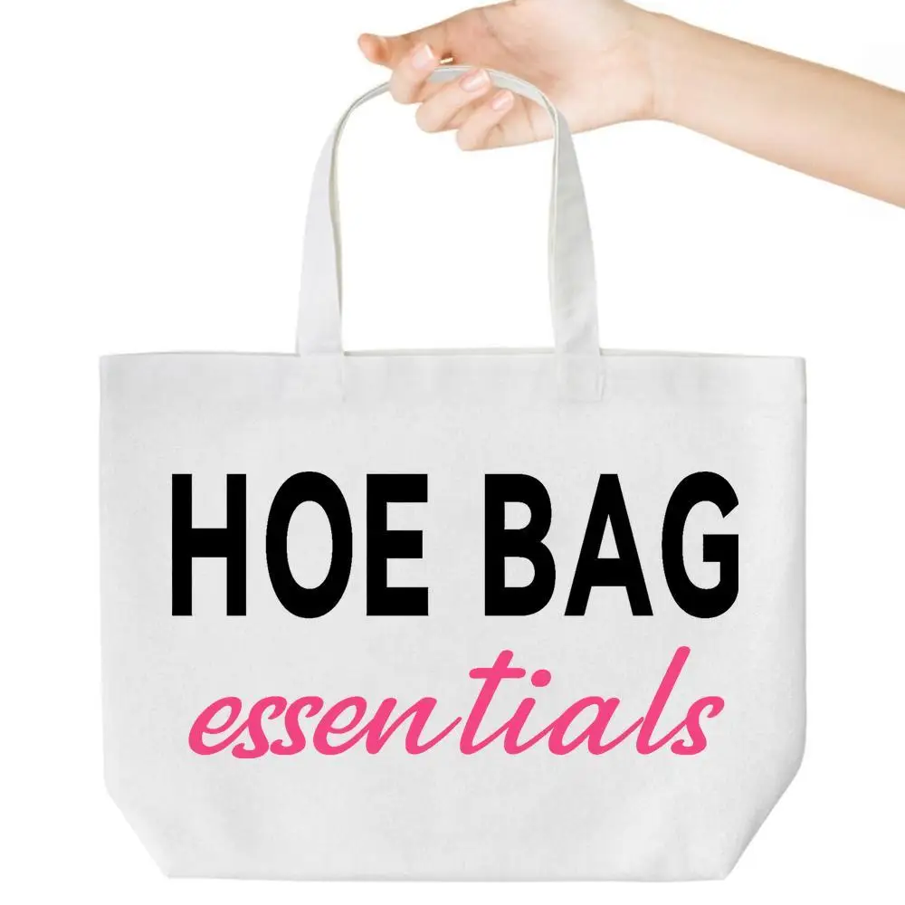 

Funny Tote Bag. Ideal gag gift for friends, hostesses & birthdays. Versatile for overnight trips & engagement.