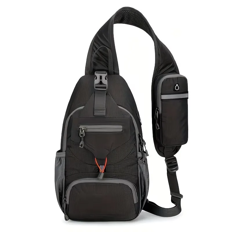 Luggage Bags Large Sling Backpack, Crossbody Chest Bag, Travel Hiking Daypack, Men Women