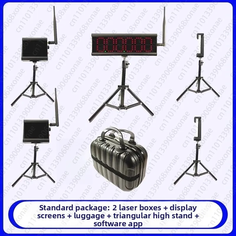 Timer Track and Field Roller Skating Racing Competition Timer Sprint Test Automatic Sensing