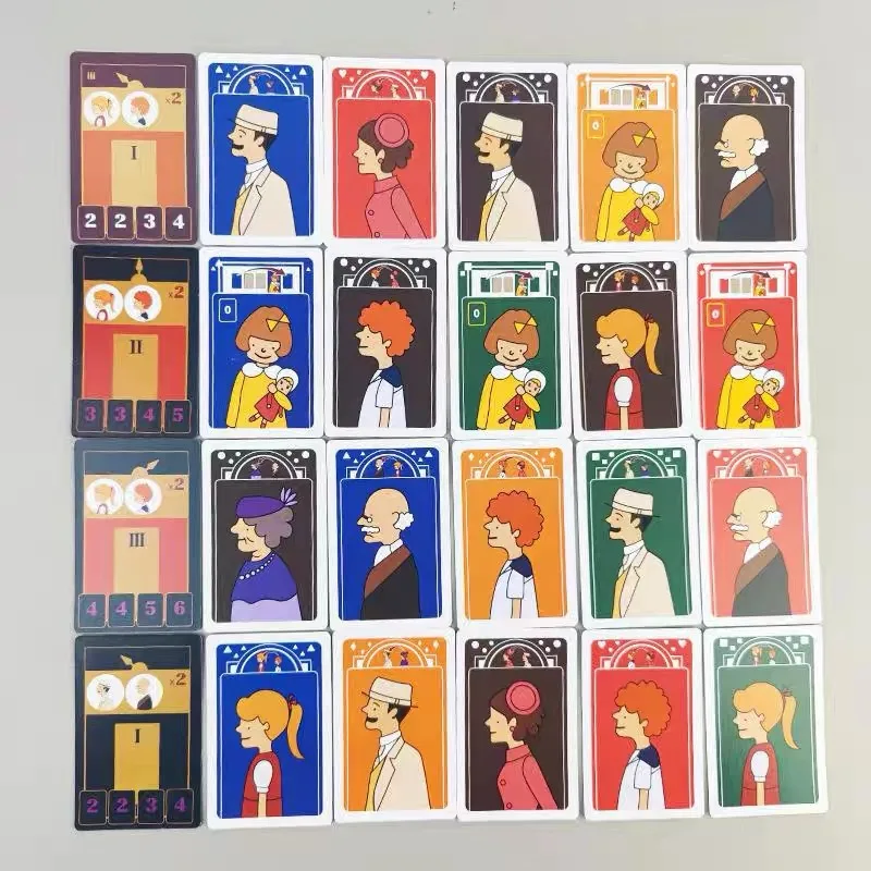 In Front of The Elevators  Board Game 2-4 Players Family/Party Funny Table Game Friends Entertainment Strategy Game