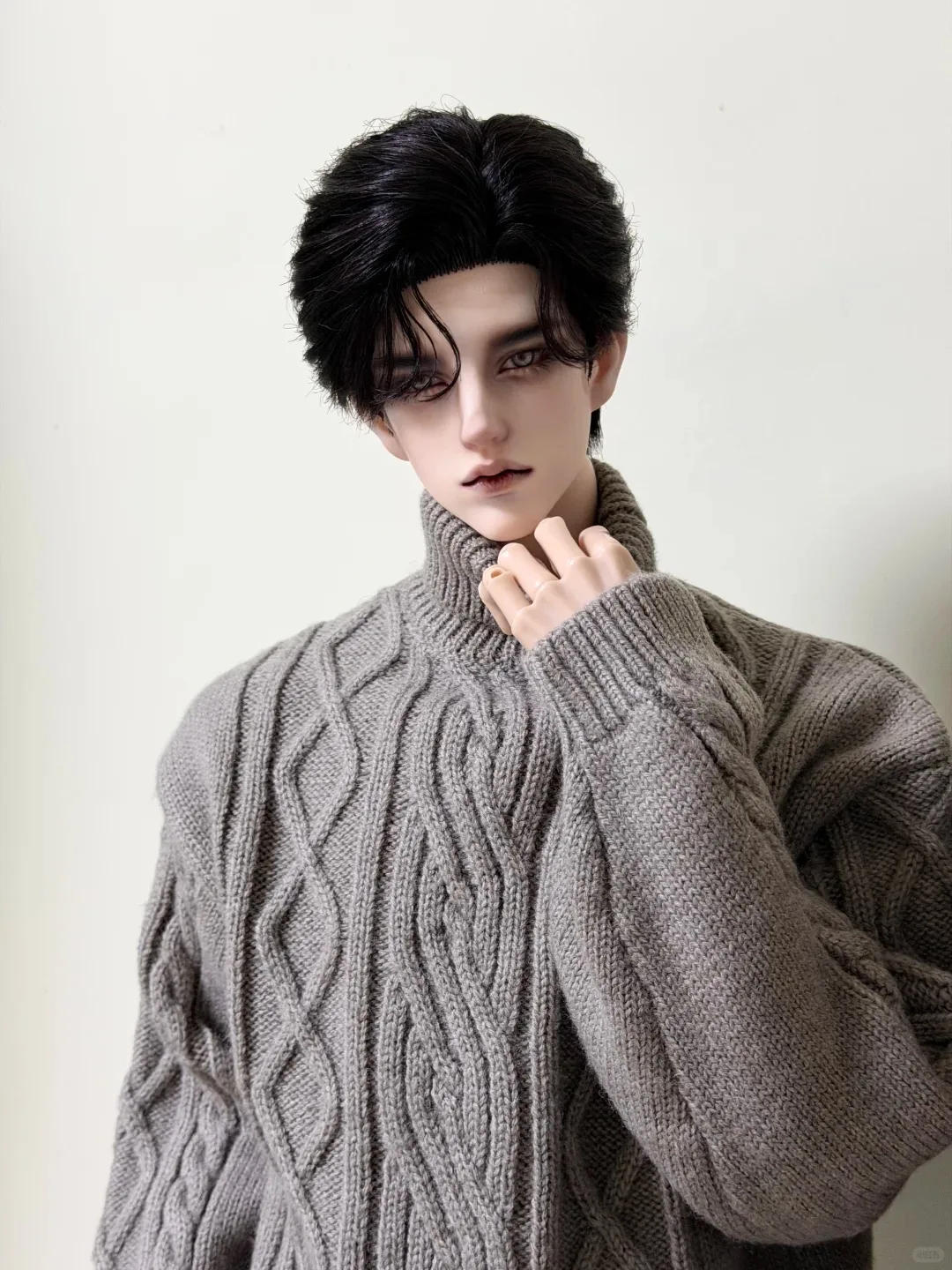 Neue BJD-Puppe 1/3 XiaYizhou, Mädchen mit offenem Mund und dickem Bonnie-Einzelkopf, Hakimi-Schwestern, Harz, Spielzeugengel, nur ein Kopf