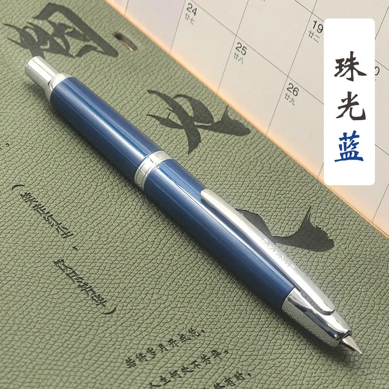 تعزيز JINHAO 10 قلم حبر قابل للسحب EF F المعادن الصحافة الكتابة قلم حبر مع محول القرطاسية اللوازم المكتبية المدرسية