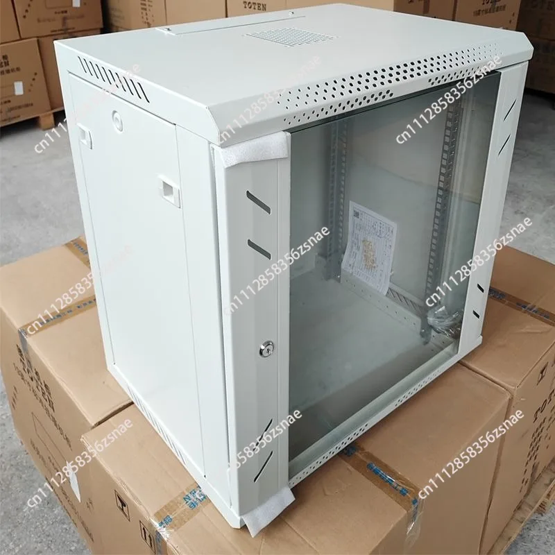 Suitable for network cabinet 6U9U12U15U18 wall-mounted weak current monitoring audio switch standard cabinet home