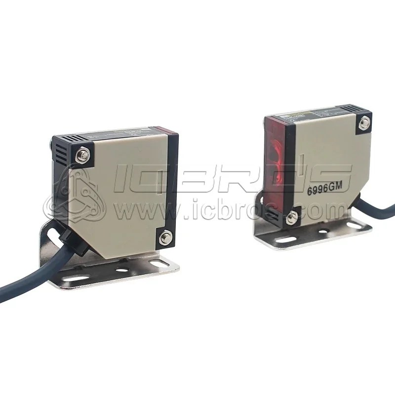 1pair E3JK Infrared Photoelectric Switch Sensor, TargeTing SenSor E3JK-5DM1 E3JK-5L Paired With 12V 24V