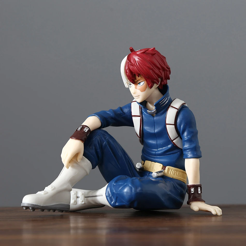 12cm My Hero Academia Anime Figure Midoriya Izuku Todoroki Shouto Bakugou Katsuki Action Figures Anime Character Model Gift