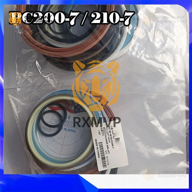 For Komatsu PC200-7 PC210-7 Bucket Cylinder Seal Kit 707-99-45230  Hydraulic Bucket Oil Seal Excavator