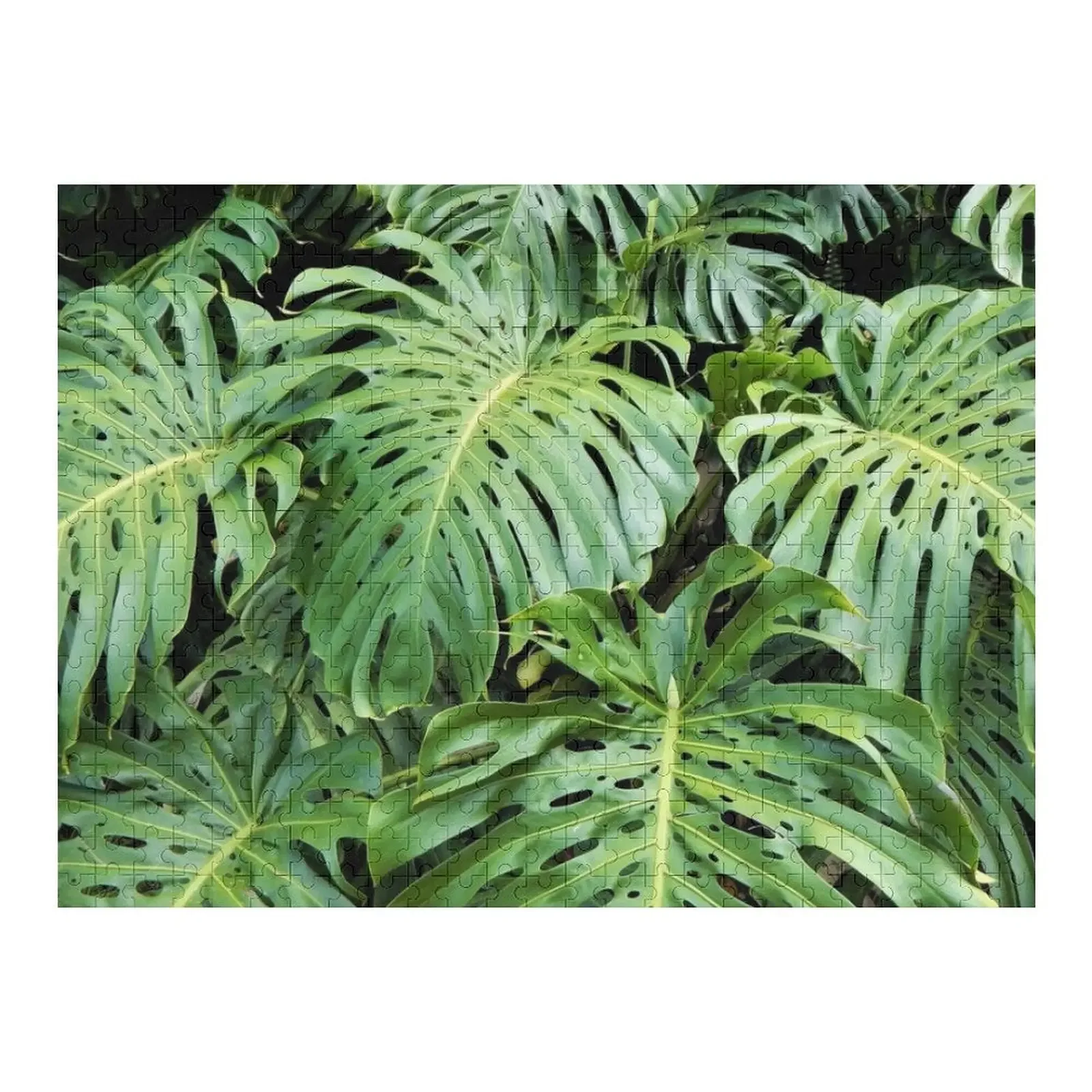 

Пазл Philodendron с деревянными композициями для детей, деревянный пазл на заказ