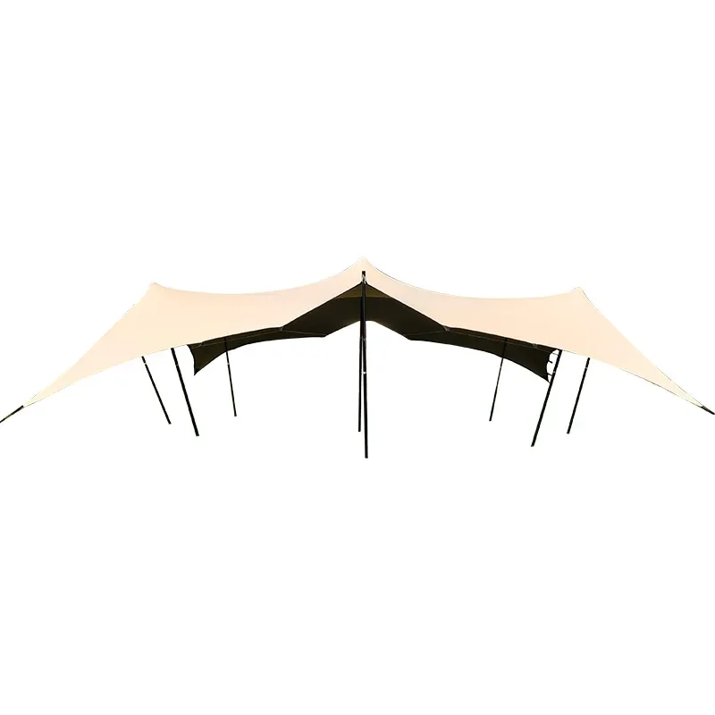 Camp stretch tent thickened outdoor camping oversized canopy rain protection sun shade party