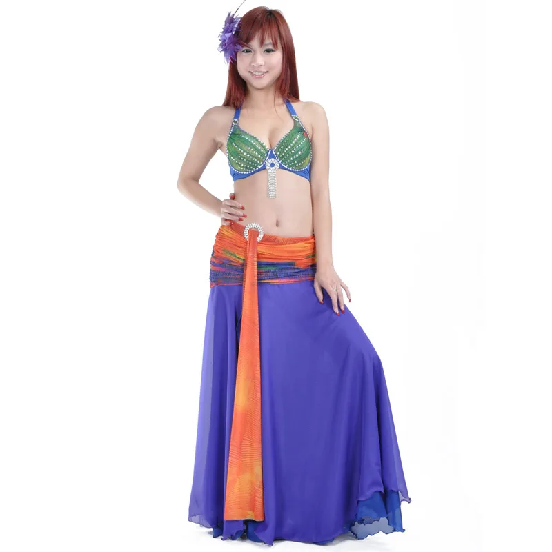 715 #   Roupas de performance de dança do ventre mulher índia dança performancecostume avançado terno de dança do ventre egípcio