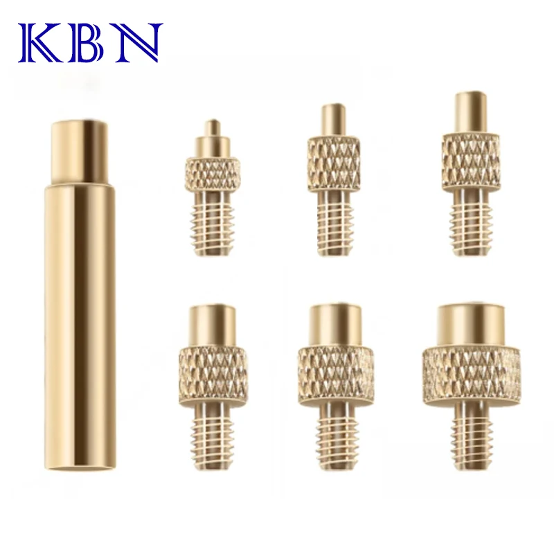 Heat Insert Nut Iron Tip M2 M3 M4 M5 M6 M8 Brass Thread Embedded Kit Heat Insertion Tool for Plastic 3D Printer Soldering Iron