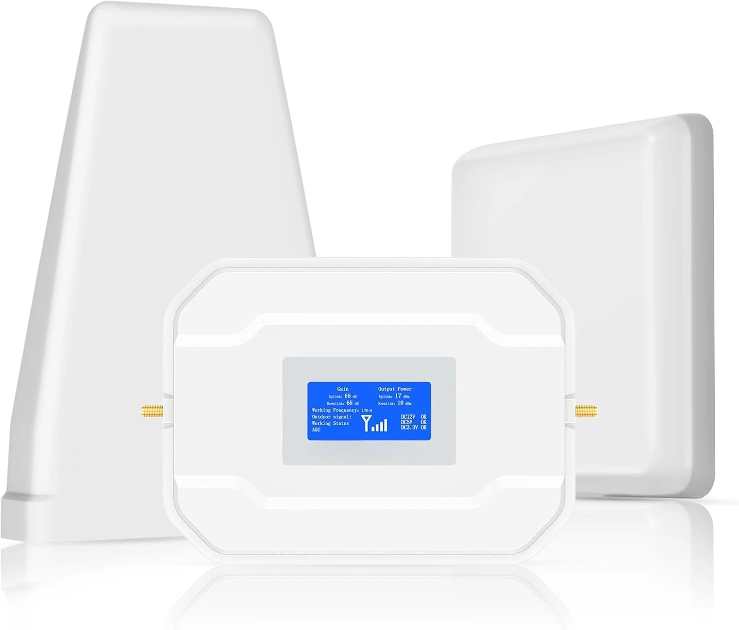 2025 Improved Cell Phone Signal Booster on Band 2/4/5/12/13/17/25/66 for 5G 4G LTE Cell Phone Booster Cell Signal Booster