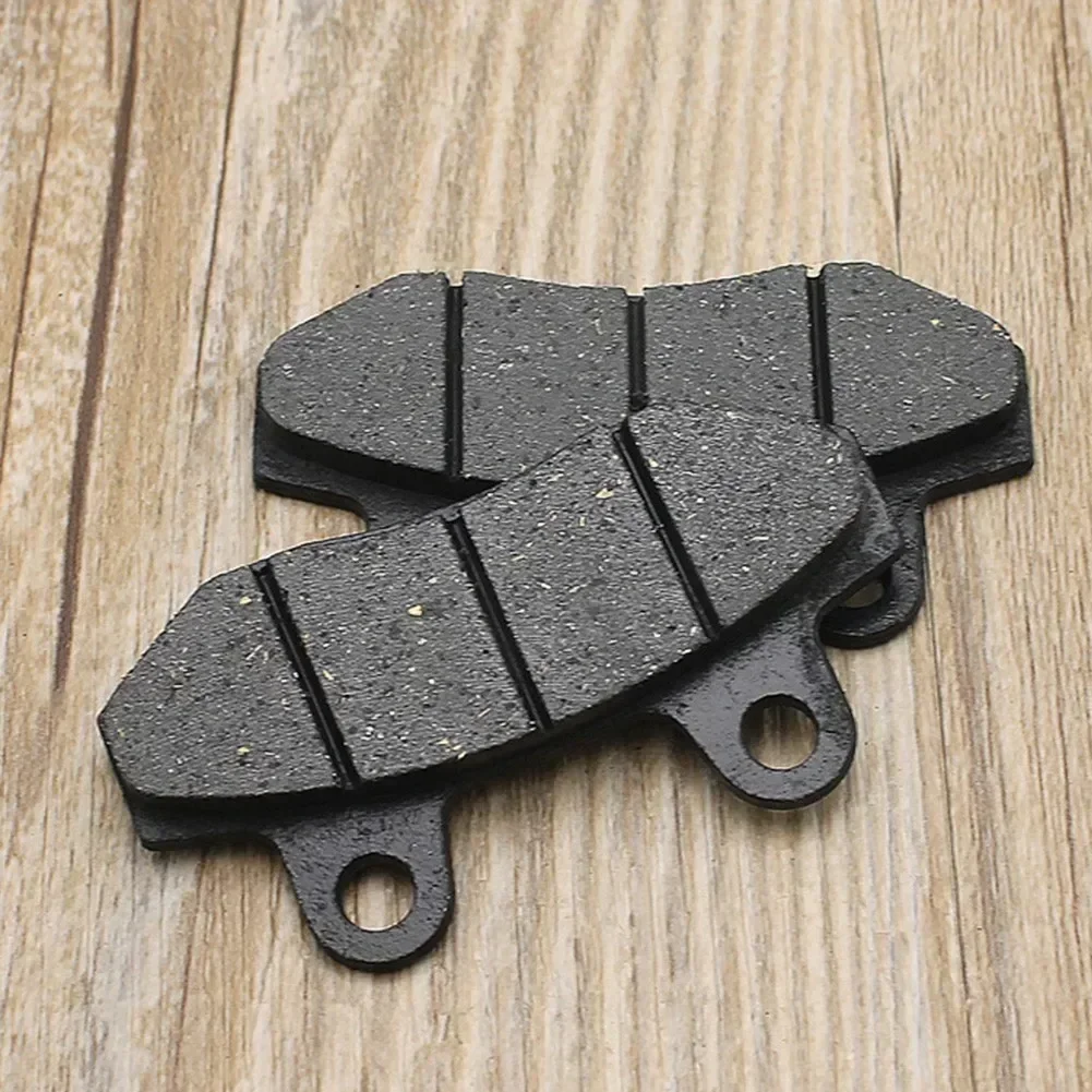 100g Brake Pads Black Brake Pads For 49cc 50cc 125cc 150cc Gy6 Scooter Front Disc Resin+Metal Protable Reliable