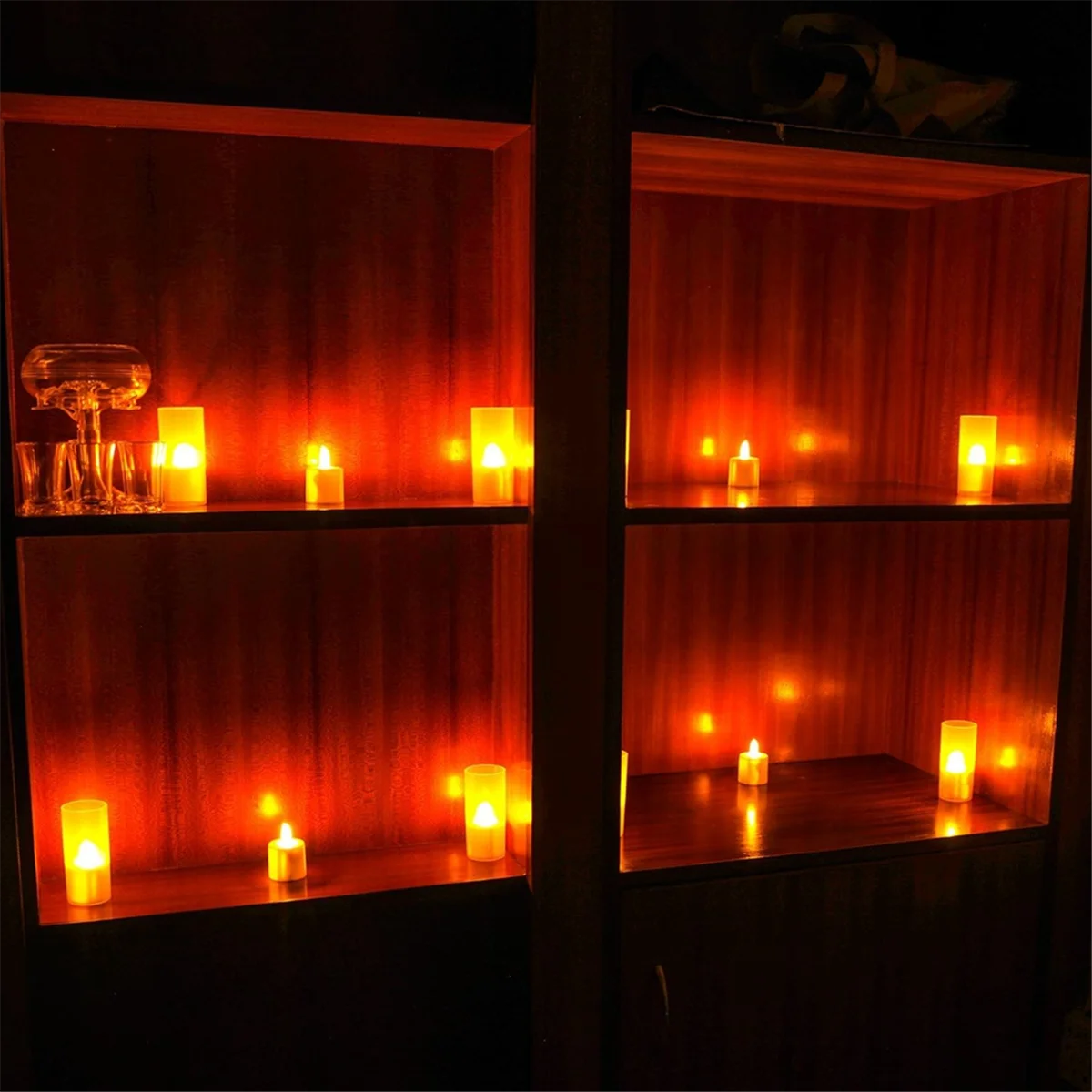 Беспламенные свечи A88M с таймером дистанционного управления и зарядной базой, 12 шт. USB-аккумуляторная батарея, светодиодные чайные свечи