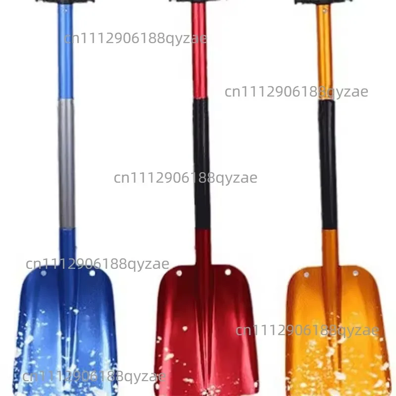 Aluminum alloy shovel car off-road small shovel outdoor folding snow shovel travel tools car supplies