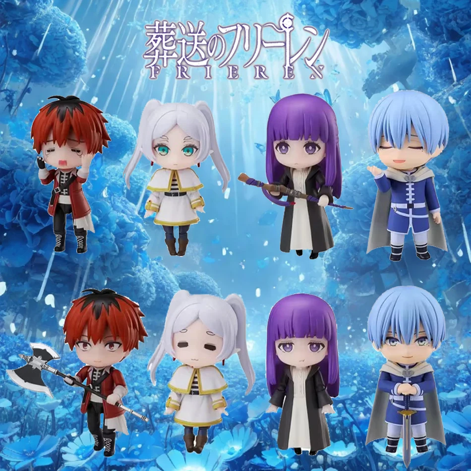 8 pz Noodle Stopper Sousou no Frieren Anime Girl Figure Frieren Beyond Journey's End Action Figures Da Collezione Modello Giocattoli