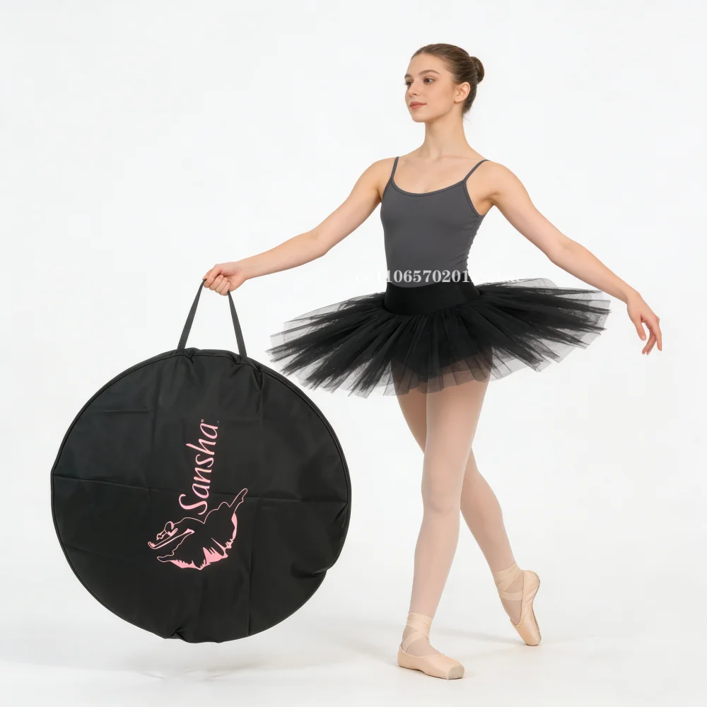 New Ballet Tutu Skirt Bag Non Woven Flexible Ballet Performance Dress Storage Bag Handbag Backpack Ballet Bag For Ballet Tutus