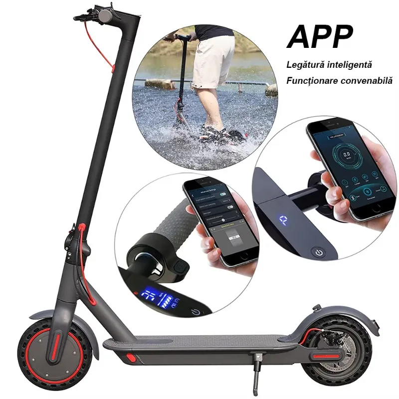 

36V 350W High-power Electric Scooter EU Overseas Warehouse Delivery City App Control Electric Scooter