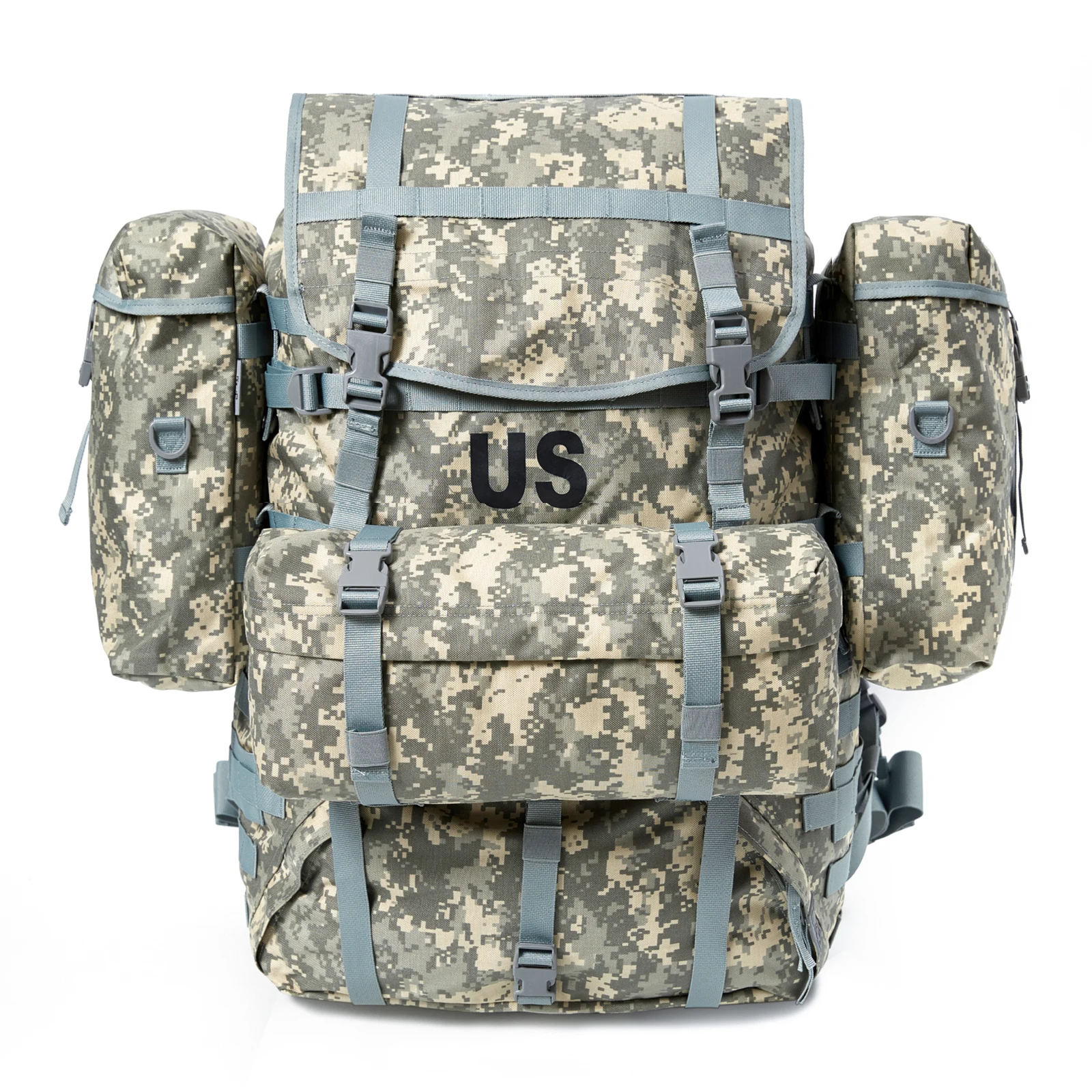 Akmax Military MOLLE 2 Large Rucksack Army Medium Tactical Backpack with Frame UCP