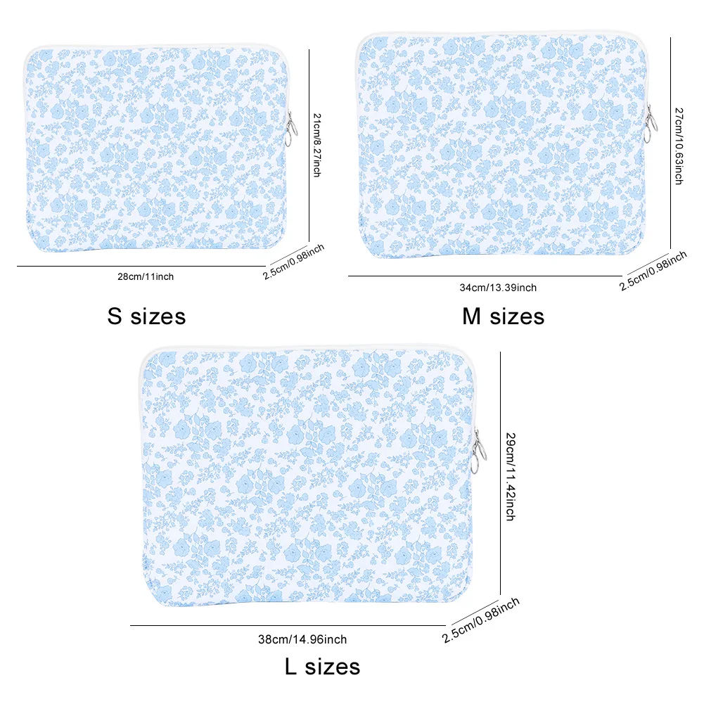 11/13/15-дюймовый чехол для ноутбука, стеганый чехол для ноутбука, чехол для ноутбука с цветочным принтом, чехол для ноутбука, офисные аксессуары
