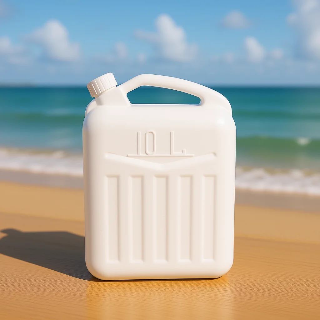 

Portable Heavy Duty Water Container Large Capacity Camping Water Storage Jug with Reinforced Handle for Outdoor Activities