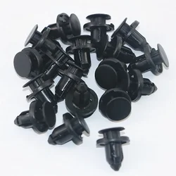 10/20/50szt 8mm Auto Fastener Rivets Clips Car Bumper Door Panel Fender Liner Clips Retainer for Mitsubishi Honda Nissan