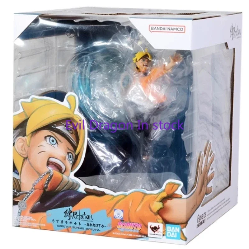 Bandai Original NARUTO Anime Figure FZ FiguartsZero Uzumaki Boruto Action Figure Collectible Model Ornaments Toys for Kids Gift