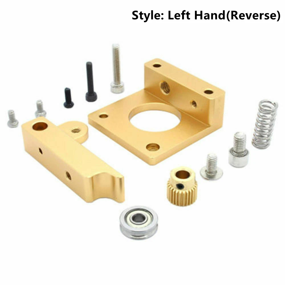 3D Printer Parts MK8 Extruder Aluminum Alloy Block DIY Kit Right Left Extruder Hand For 1.75mm Filament 3D Printer Accessories - view 6