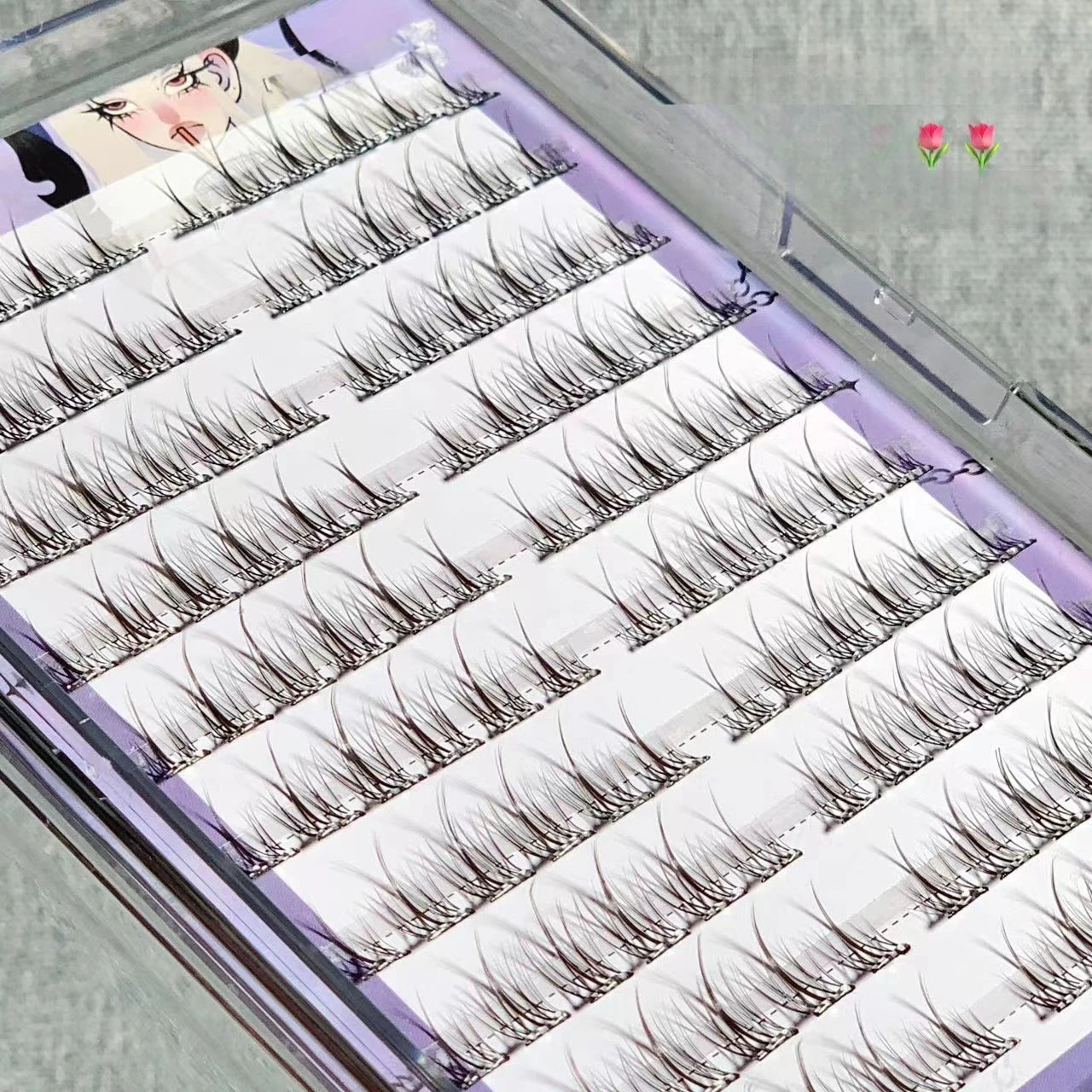 Faux-cils auto-adhésifs sans colle, naturel, chat sauvage, pas besoin de colle, pas de retrait, Pcs, Cils mentés, Faux cils automatisés