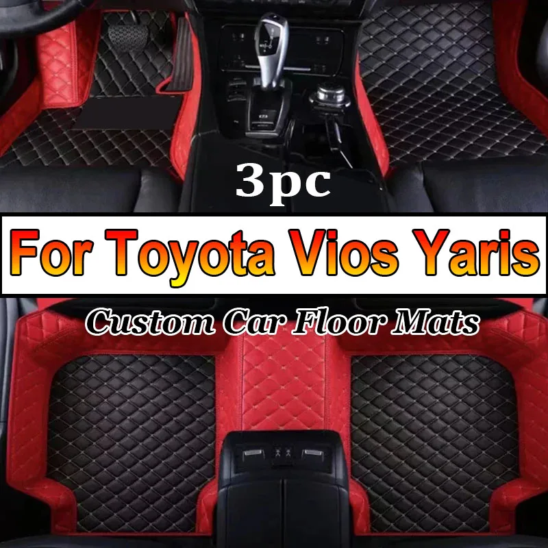 

Автомобильные коврики для Toyota Vios Yaris 2022 2021 2020 2019 2018 2017 2016 2014