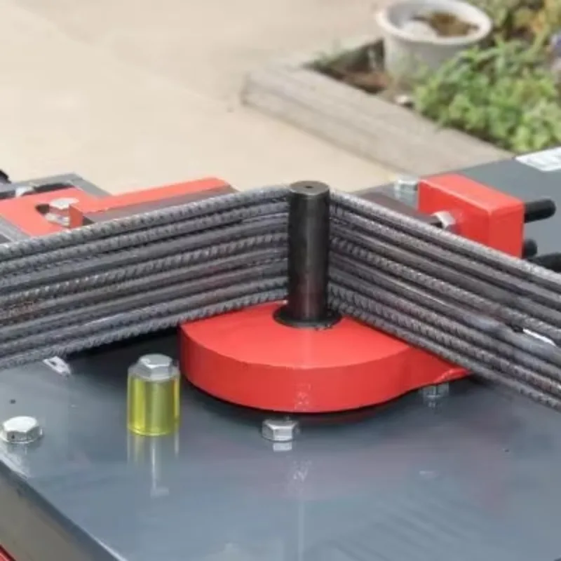 

Metal Steel Bar Bender Steel Round Bar Bending Machine with Ruler