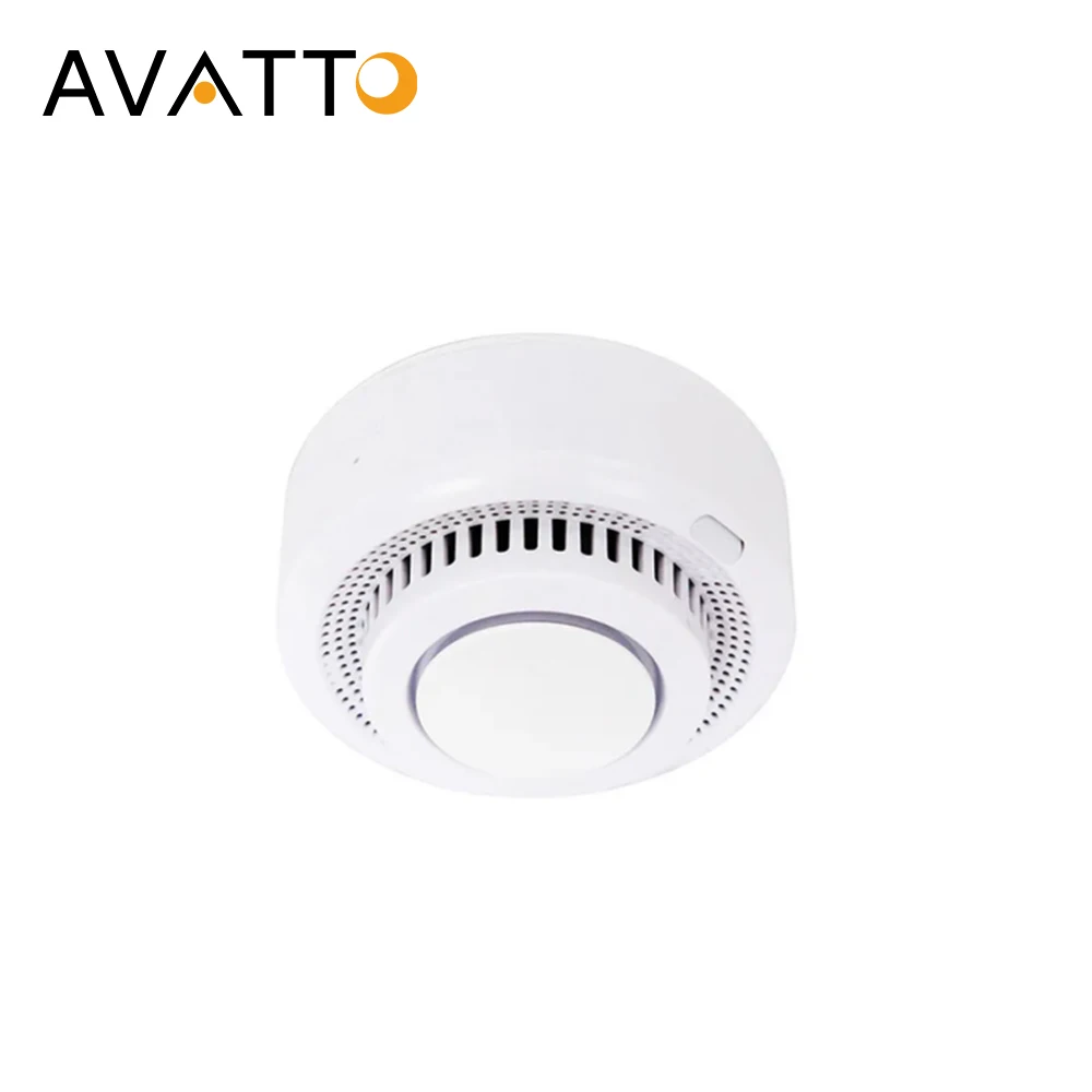 AVATTO-Tuya Smart Wi-Fi Detector De Fumaça, Combinação Sensor De Fogo, Home Security System, Bombeiros Smoke Alarm, Proteção Contra Incêndio