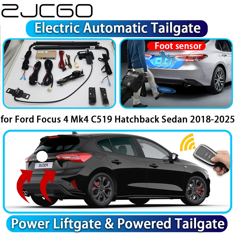 

for Ford Focus 4 Mk4 C519 Hatchback Sedan 2018-2025 Automatic Power Liftgate Powered Tailgate Intelligent System Trunk Lift Kit
