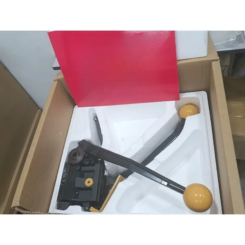 A333 Manual Sealless Steel Strapping Machine Bander Binding Tool Packing Machinery for 12.7-19mm Steel Strip
