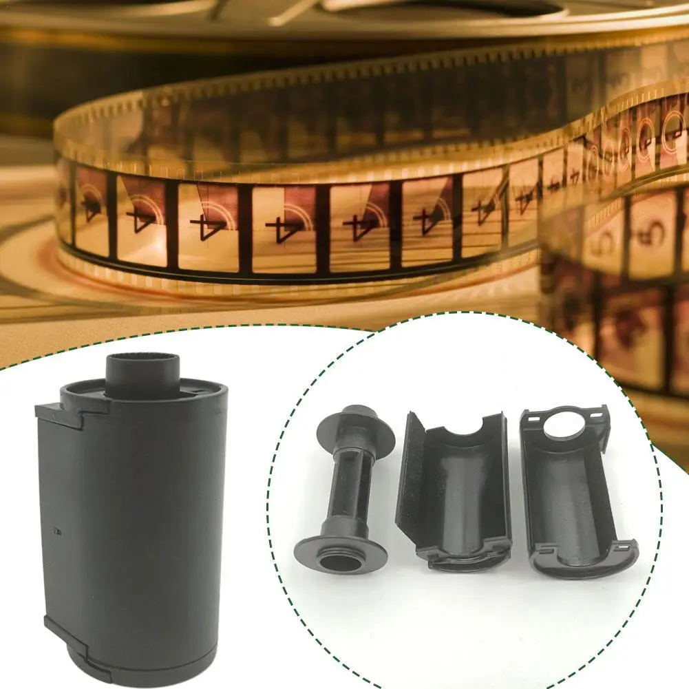 Empty Film Cartridge Case For 135/35MM Cameras Empty Film Cassettes Bulk Roll Negatives Film Hand Roll And Reloading Cartridge