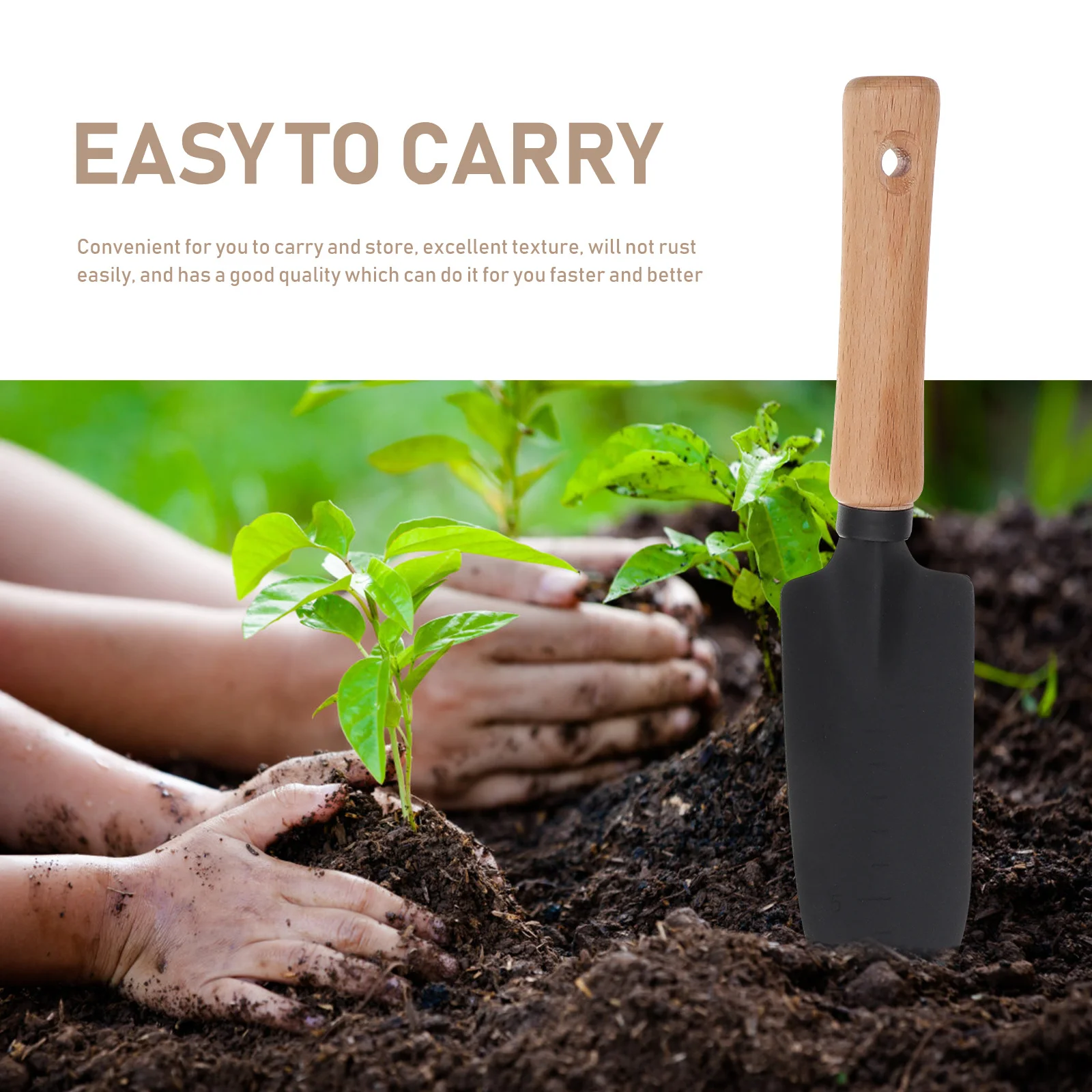 

Gardening Shovel Tool Set Small Rake for Hand Tools Planting Supplies Rakes Practical Kit Iron