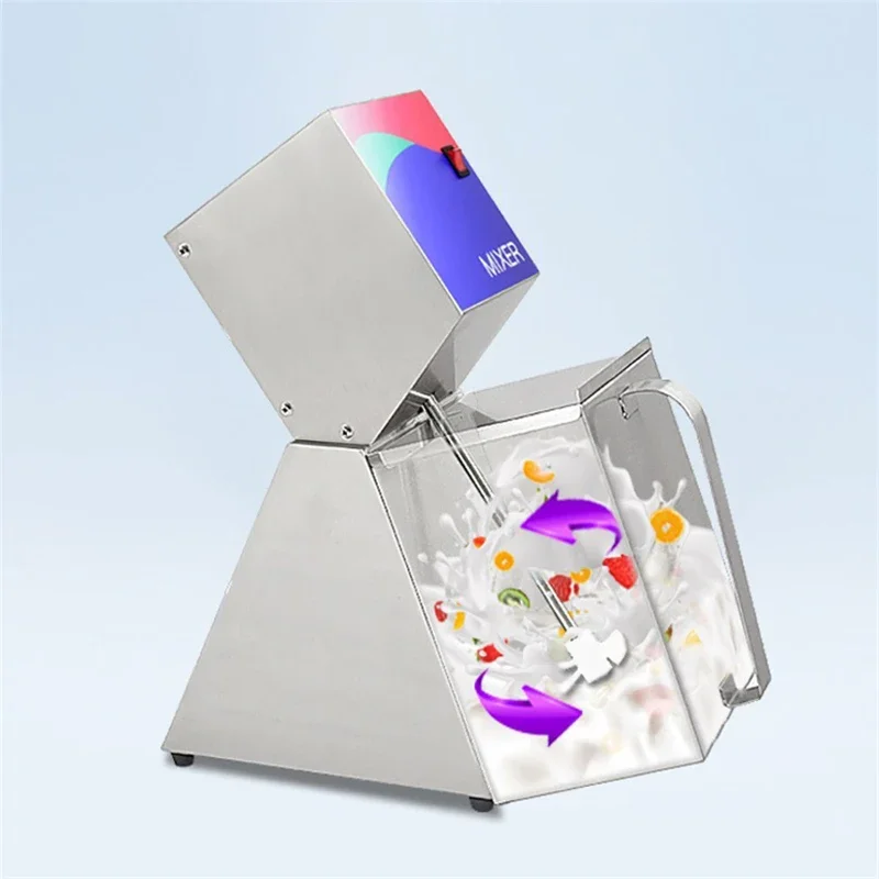 Popsicle I Cream Mixer/Fruit I Cream Crusher/Italian Hard I Cream Homogenizer 13L Commercial Dessert Mixer