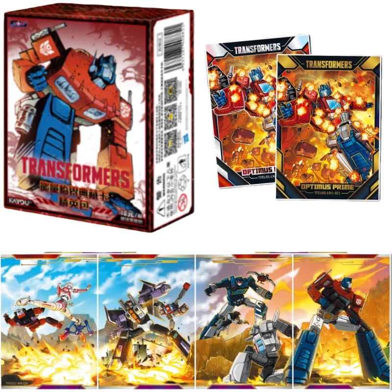 

KAYOU Новые аниме-трансформеры — карта коллекции энергетических критиков — серия карточек коллекции Elite Pack First Shot