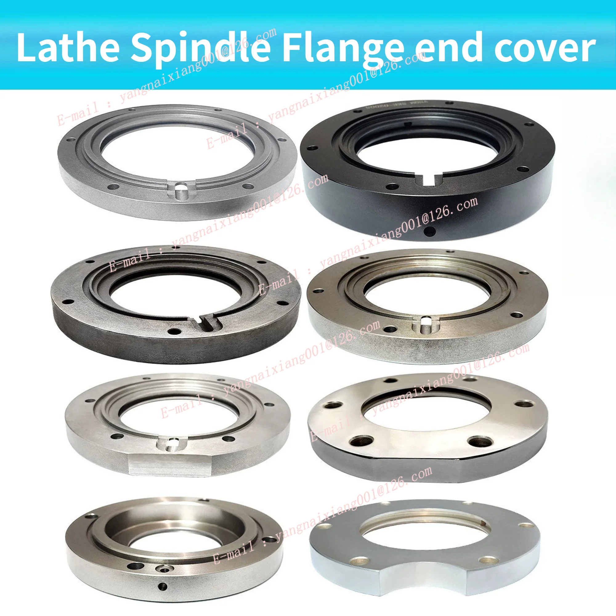 

CS6150C CS6140 CK6150B Spindle Flange End Cover Machine Tool 6140 6150 Spindle Shaft Flange Plate Lathe Accessories
