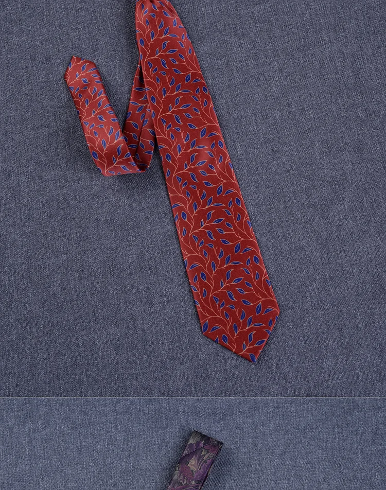 Neue 8cm Herren Krawatte Druck muster klassische Krawatten für Mann Bräutigam Groom sman Imitation Seide Blumen Krawatten Hochzeit Accessoires – Detail 38
