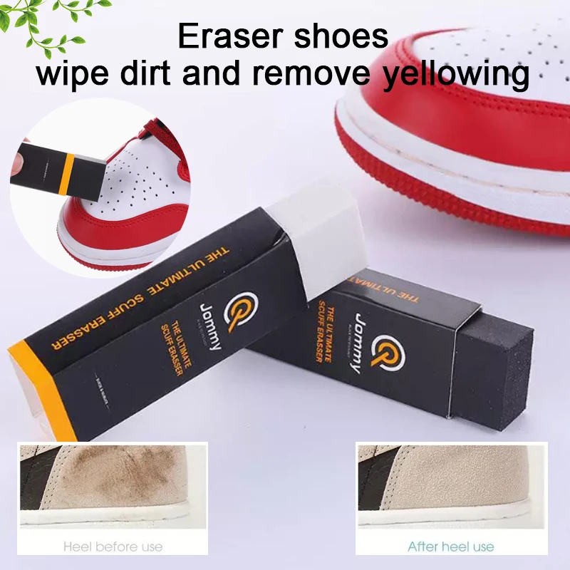 1pc Convenient Popular Suede Eraser Shoe Brush, White Shoe Cleaning, Suede Shoe Cleaning, Stain Removal, Rubber Shoe Eraser