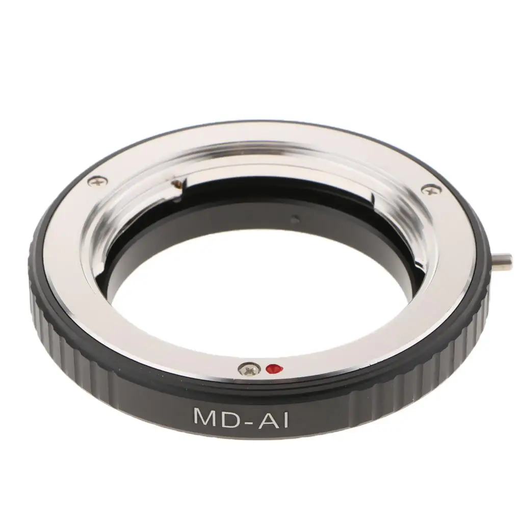محول ماكرو MD إلى AI محول عدسة يدوي معدني تحويل الكاميرا الدائري لملحقات كاميرا Nikon F Mount DSLR #4