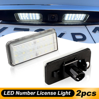 2pcs Canbus Led Number Plate Light For Lexus LX470 LX570 Toyota Land Cruiser 100 200 Prado 120 Reiz 4D Mark X License Plate Lamp