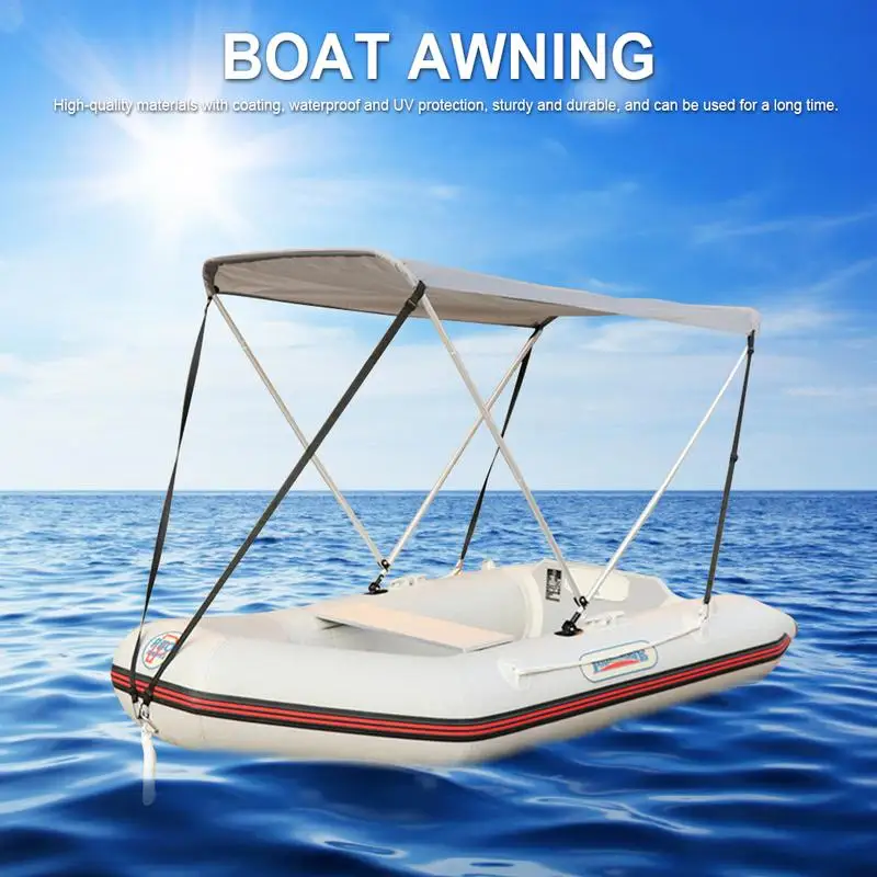 Waterproof Kayak Awning Canoe Canopy Sunshade For Kayak Boat Canoe Awning Tent Top Cover Inflatable Boat Accessories