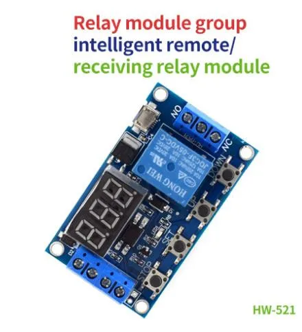 1 Channel Micro USB 5V Time Delay Relay Module Trigger OFF / ON Switch Timing Cycle 999 Minutes for Arduino Relay Board Module