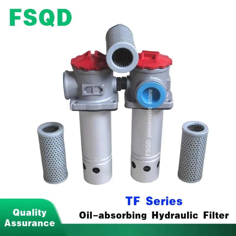 TF-25 TF-40 TF-63 TF-100 TF-160 TF Series Self-sealing Oil-absorbing Hydraulic Filter TFX-25x100 TFX-40x100 Filter Replacement